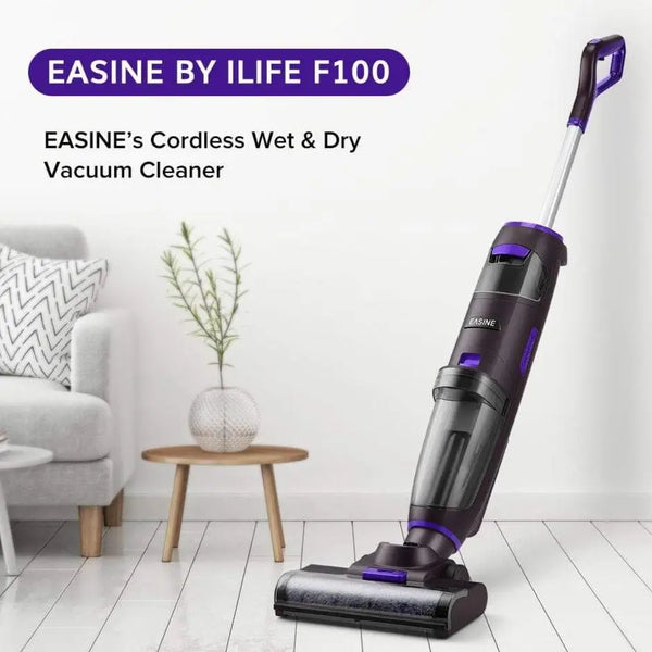 Aspirateur Balai Laveur Sans fil ILIFE F100 Sec et Humide