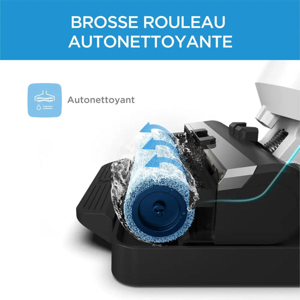 Aspirateur Balai Laveur Sans Fil X8 Eau et Poussière Auto