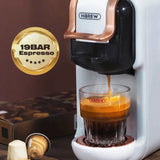 HiBREW H2B Machine à café Capsules Multiples 19 Bars