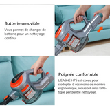 Nordvac H75 Aspirateur Balai Sans Fil a main Puissant Anti