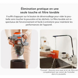 Nordvac H75 Aspirateur Balai Sans Fil a main Puissant Anti